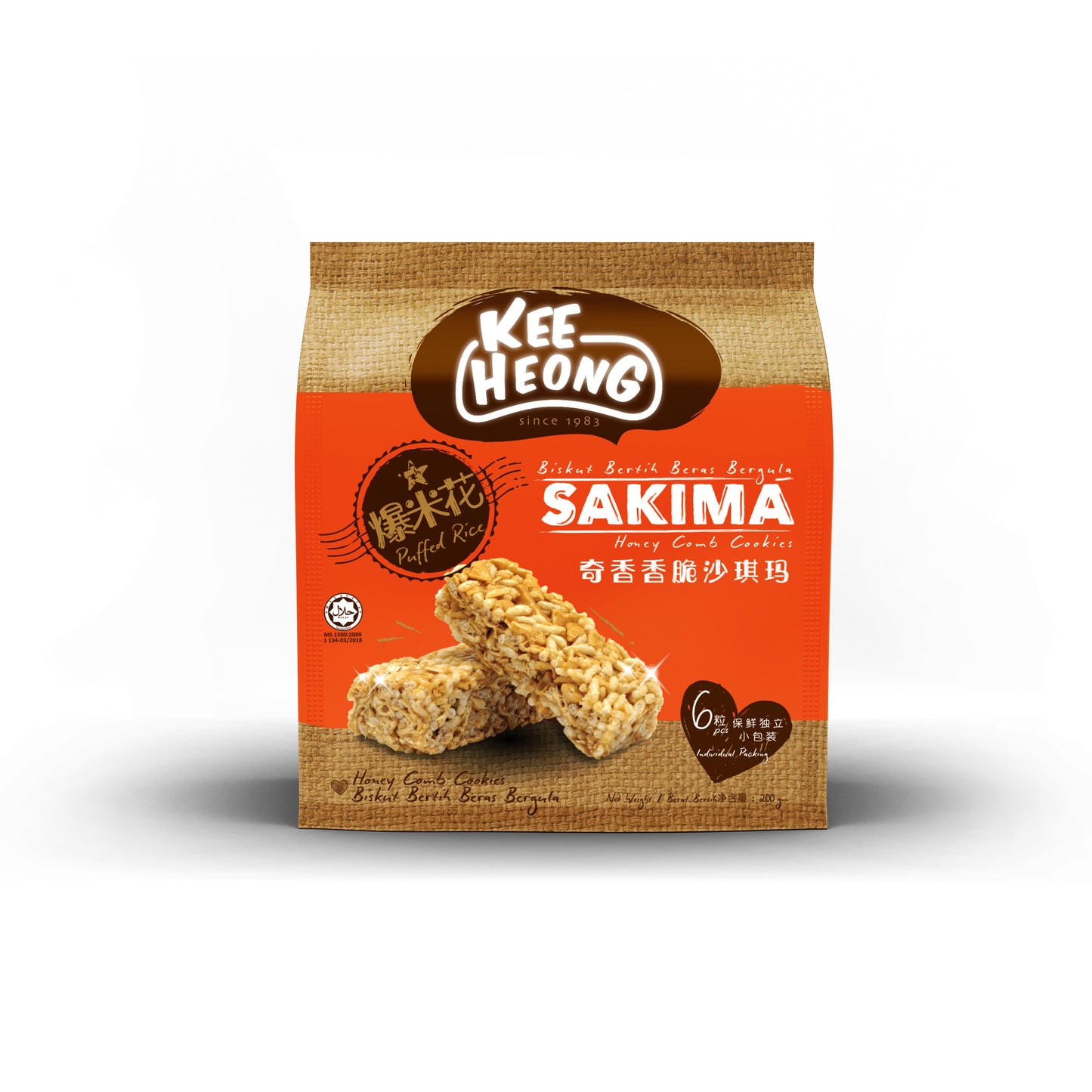 Honeycomb Cookies Puffed Rice 爆米花味 200gm