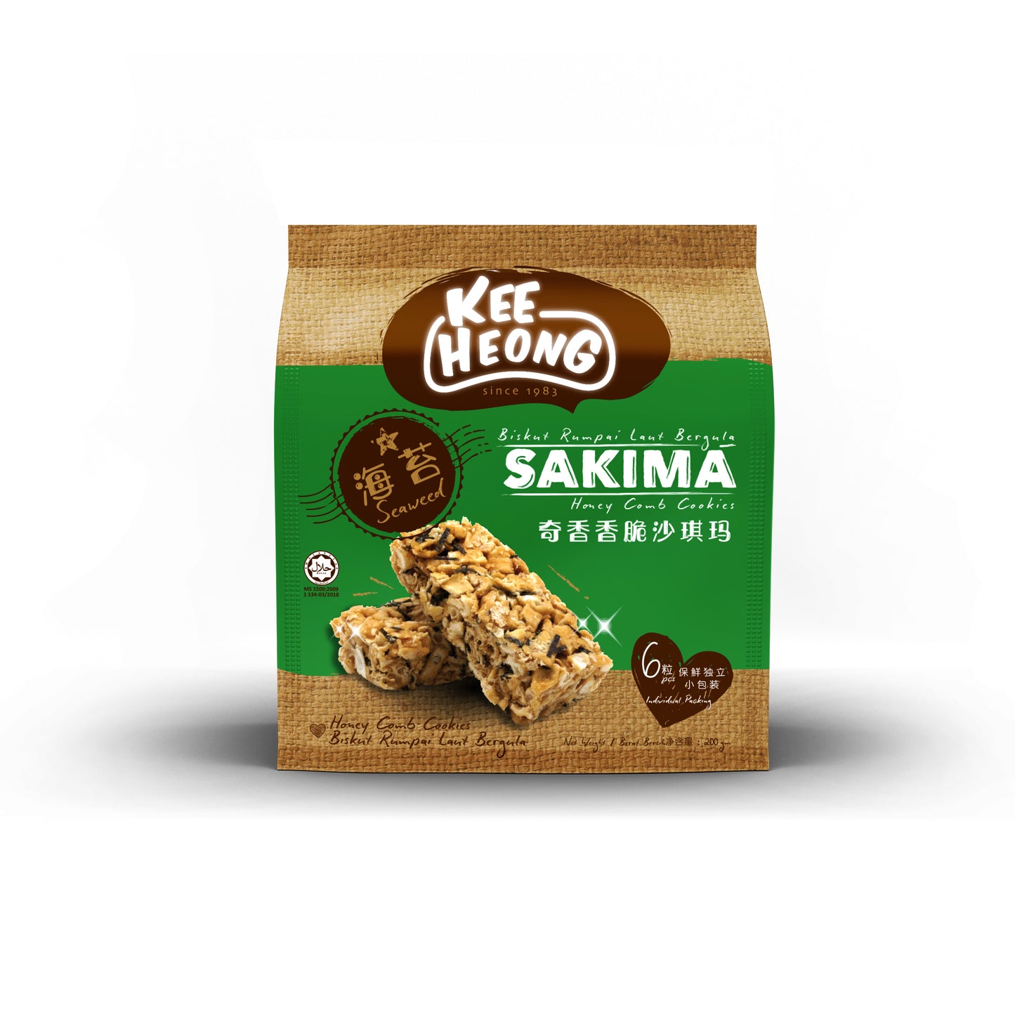 Honeycomb Cookies Seaweed 海苔味 200gm